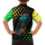 Lebanon Wild Cedar Forest Family Matching Puletasi and Hawaiian Shirt with Leopard and National Map Design