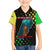 Lebanon Wild Cedar Forest Family Matching Puletasi and Hawaiian Shirt with Leopard and National Map Design