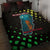 Lebanon Wild Cedar Forest Quilt Bed Set with Leopard and National Map Design