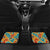 Bhutan Dragon Car Mats with Traditional Cloud Motif in Vibrant Himalayan Colors