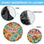 Bhutan Dragon Spare Tire Cover with Traditional Cloud Motif in Vibrant Himalayan Colors