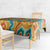 Bhutan Dragon Tablecloth with Traditional Cloud Motif in Vibrant Himalayan Colors