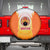 Bhutan Mandala Emblem Spare Tire Cover with Monastic Orange and Spiritual Harmony