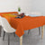 Bhutan Mandala Emblem Tablecloth with Monastic Orange and Spiritual Harmony