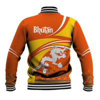 Bhutan Heritage Baseball Jacket with Paro Monastery and Druk Dragon