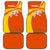 Bhutan Heritage Car Mats with Paro Monastery and Druk Dragon