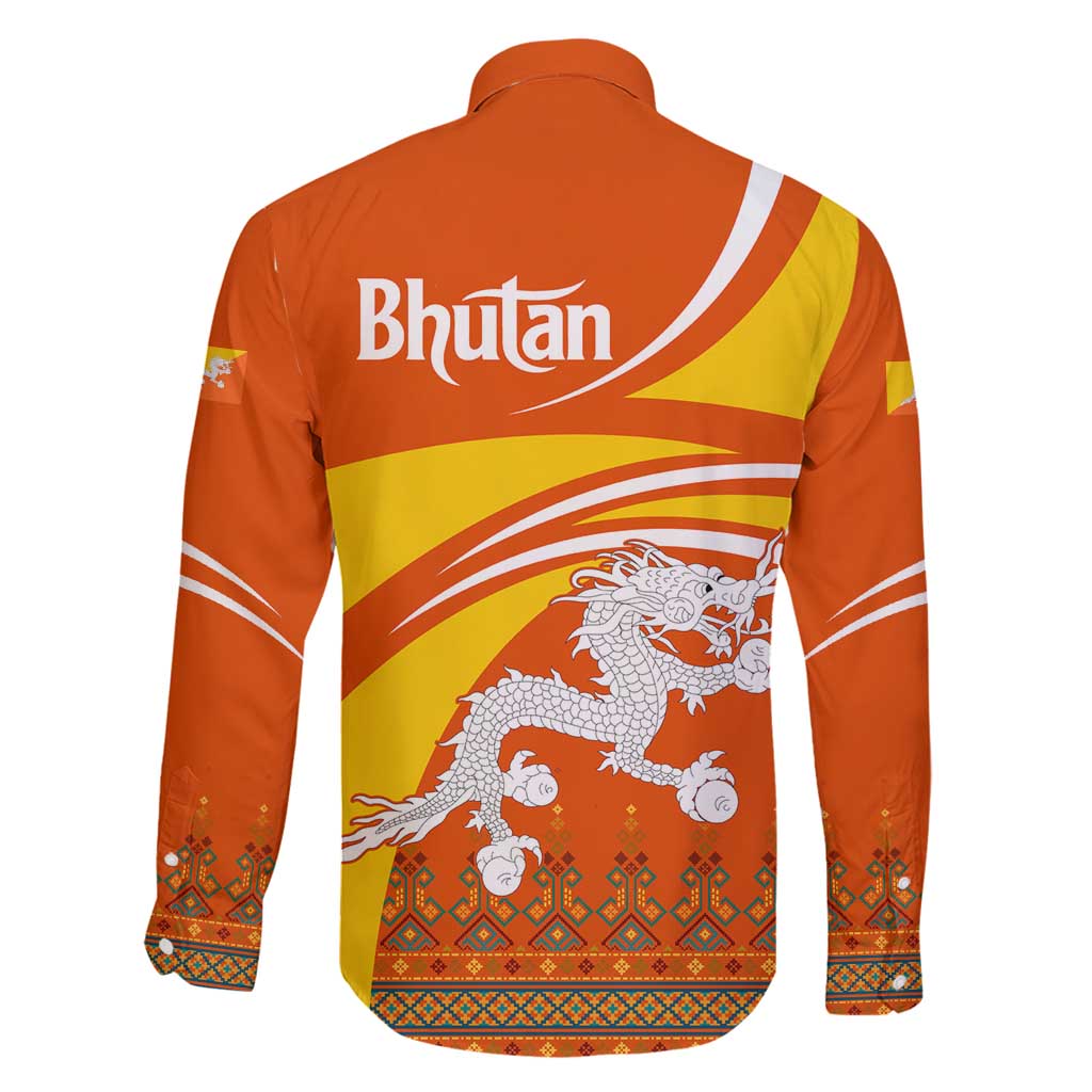 Bhutan Heritage Family Matching Off Shoulder Maxi Dress and Hawaiian Shirt with Paro Monastery and Druk Dragon