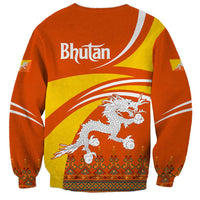 Bhutan Heritage Sweatshirt with Paro Monastery and Druk Dragon