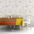 Bhutan Heritage Tablecloth with Paro Monastery and Druk Dragon