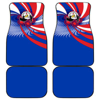 Paraguay Flag Day Car Mats Patriotic Sunburst Traditional Ñandutí Lace