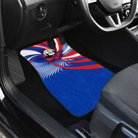 Paraguay Flag Day Car Mats Patriotic Sunburst Traditional Ñandutí Lace