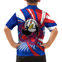 Paraguay Flag Day Hawaiian Shirt Patriotic Sunburst Traditional Ñandutí Lace
