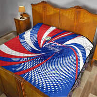 Paraguay Flag Day Quilt Patriotic Sunburst Traditional Ñandutí Lace