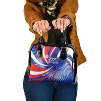 Paraguay Flag Day Shoulder Handbag Patriotic Sunburst Traditional Ñandutí Lace