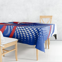 Paraguay Flag Day Tablecloth Patriotic Sunburst Traditional Ñandutí Lace