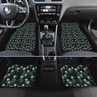 Rosicrucian Order Rose Cross Car Mats Gothic Baroque Crucifix Vintage Floral
