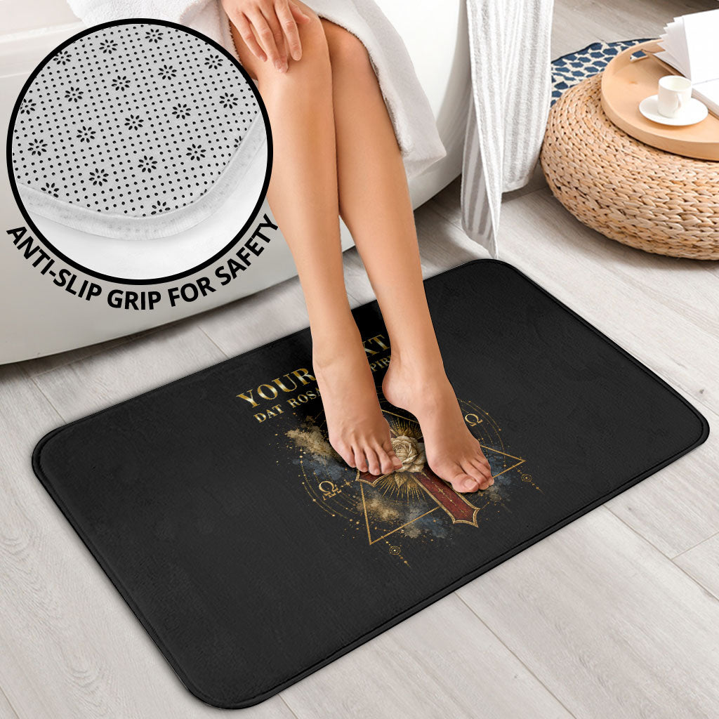 Personalized Rosicrucians Bathroom Set Sapiens Dominabitur Astris Rose Cross