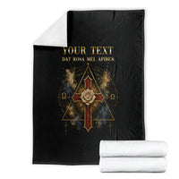 Personalized Rosicrucians Blanket Sapiens Dominabitur Astris Rose Cross