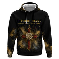 Personalized Rosicrucians Hoodie Sapiens Dominabitur Astris Rose Cross