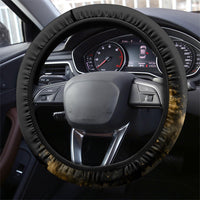Rosicrucians Steering Wheel Cover Sapiens Dominabitur Astris Rose Cross