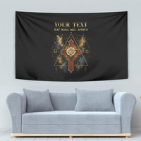 Personalized Rosicrucians Tapestry Sapiens Dominabitur Astris Rose Cross