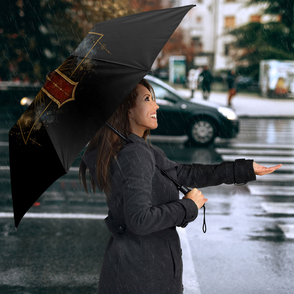 Personalized Rosicrucians Umbrella Sapiens Dominabitur Astris Rose Cross
