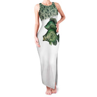 Crappie Tournament Fishing Customize Name Family Matching Tank Maxi Dress and Hawaiian Shirt Camo Fade and Custom Name Design - Wonder Print Shop