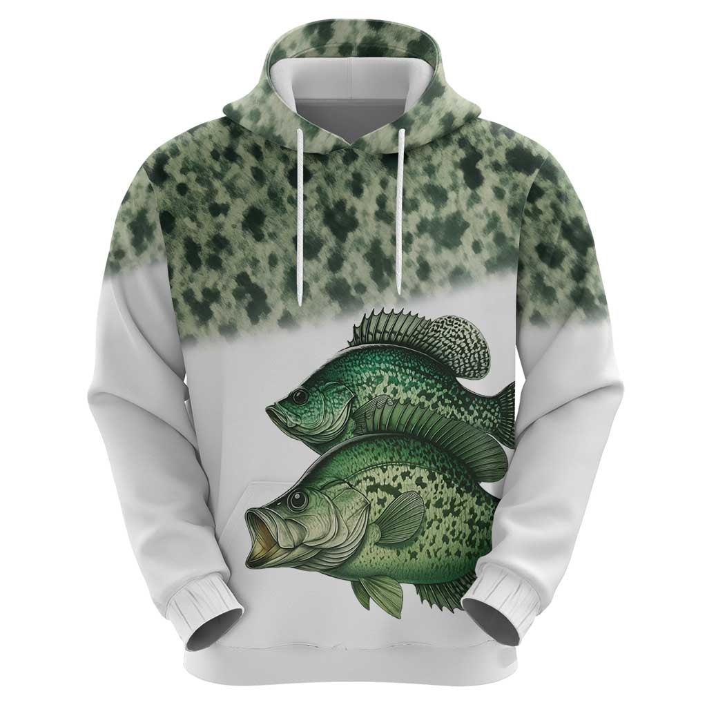 Crappie Tournament Fishing Customize Name Hoodie Camo Fade and Custom Name Design - Wonder Print Shop