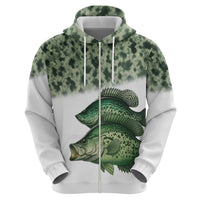 Crappie Tournament Fishing Customize Name Hoodie Camo Fade and Custom Name Design - Wonder Print Shop