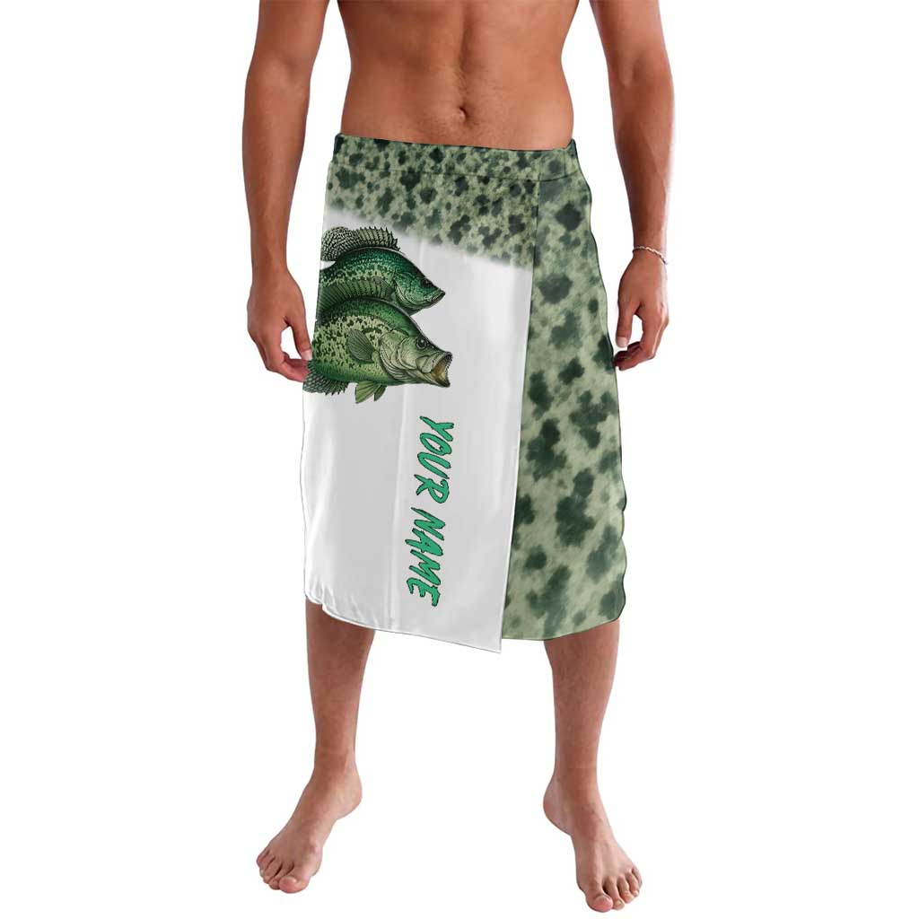 Crappie Tournament Fishing Customize Name Lavalava Camo Fade and Custom Name Design - Wonder Print Shop