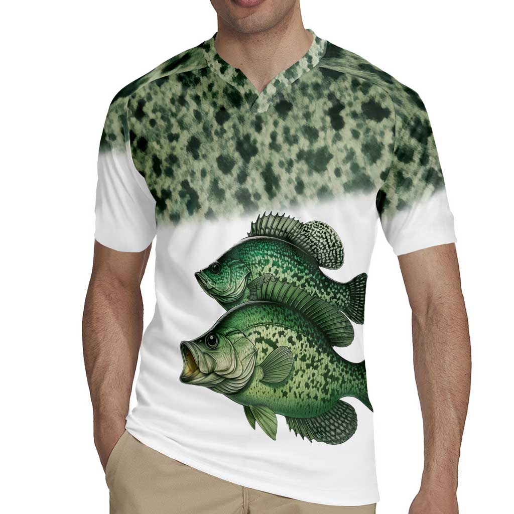 Crappie Tournament Fishing Customize Name Rugby Jersey Camo Fade and Custom Name Design - Wonder Print Shop