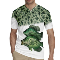 Crappie Tournament Fishing Customize Name Rugby Jersey Camo Fade and Custom Name Design - Wonder Print Shop