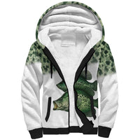 Crappie Tournament Fishing Customize Name Sherpa Hoodie Camo Fade and Custom Name Design - Wonder Print Shop
