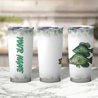 Crappie Tournament Fishing Customize Name Tumbler Cup Camo Fade and Custom Name Design - Wonder Print Shop