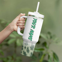 Crappie Tournament Fishing Customize Name Tumbler With Handle Camo Fade and Custom Name Design - Wonder Print Shop