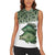Crappie Tournament Fishing Customize Name Women Sleeveless Polo Shirt Camo Fade and Custom Name Design - Wonder Print Shop