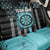 Custom Turquoise US Patriotic Darts Back Car Seat Cover Blue American Flag Pattern - Grunge Paint Splatter - Wonder Print Shop