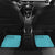 Custom Turquoise US Patriotic Darts Car Mats Blue American Flag Pattern - Grunge Paint Splatter - Wonder Print Shop