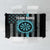 Custom Turquoise US Patriotic Darts Tablecloth Blue American Flag Pattern - Grunge Paint Splatter - Wonder Print Shop