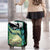 Flathead Catfish Custom Name Luggage Cover Forest Silhouette and Green Blue Love Fishing Design - Wonder Print Shop
