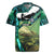 Flathead Catfish Custom Name Rugby Jersey Forest Silhouette and Green Blue Love Fishing Design - Wonder Print Shop