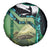 Flathead Catfish Custom Name Spare Tire Cover Forest Silhouette and Green Blue Love Fishing Design - Wonder Print Shop