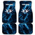 Personalized Bowling Ball Strike Graphic Car Mats Blue Lightning Storm and Electric Energy - Wonder Print Shop
