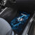 Personalized Bowling Ball Strike Graphic Car Mats Blue Lightning Storm and Electric Energy - Wonder Print Shop