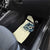 Catfish Fishing Customize Name Car Mats Splash Effect and Black Cream Split Design - Wonder Print Shop