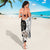 Carp Hunter Bowfishing Customize Name Sarong Camouflage Archer Graphic and Black White Split Layout - Wonder Print Shop