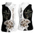 Carp Hunter Bowfishing Customize Name Women Sleeveless Polo Shirt Camouflage Archer Graphic and Black White Split Layout - Wonder Print Shop