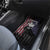 Personalized Skull Bowling Car Mats Distressed American Flag in Dark Grunge Design - Wonder Print Shop