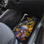 Hip Hop Street Style Car Mats Yellow and Black Graffiti and Urban Skull Character Design - Wonder Print Shop