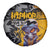 Hip Hop Street Style Spare Tire Cover Yellow and Black Graffiti and Urban Skull Character Design - Wonder Print Shop